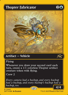 Thopter Fabricator (Gold Foil)
