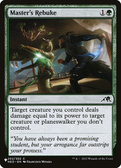 Master's Rebuke (NEO-202)