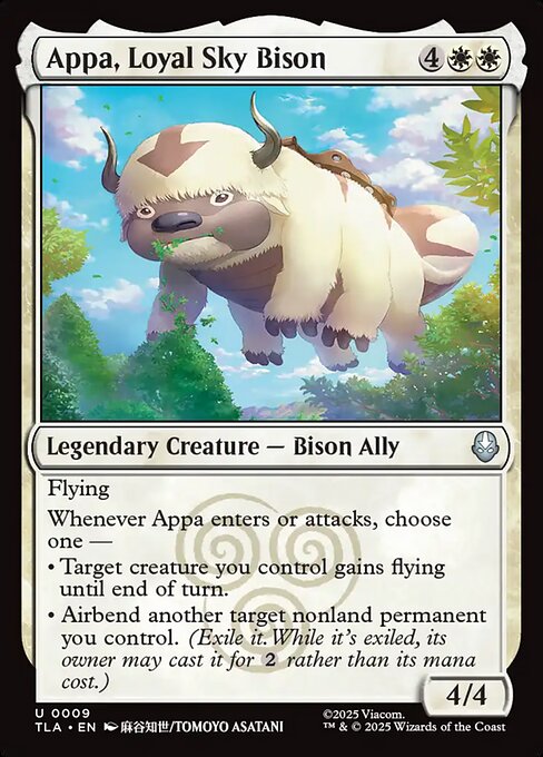 Appa, Loyal Sky Bison - Nonfoil