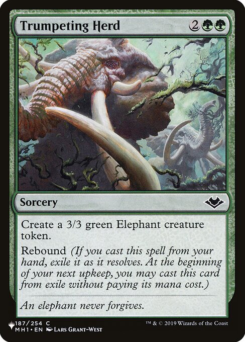 Trumpeting Herd - Nonfoil
