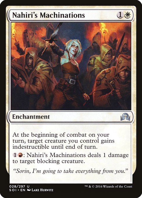 Nahiri's Machinations - Nonfoil