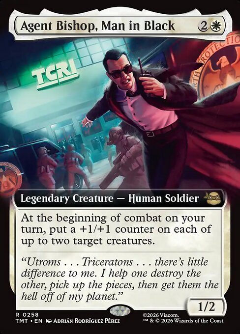 Agent Bishop, Man in Black - Nonfoil