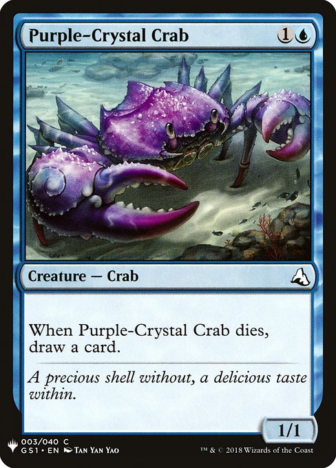 Purple-Crystal Crab - Nonfoil