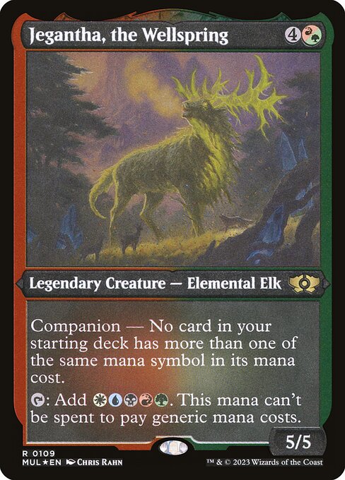 Jegantha, the Wellspring - Etched