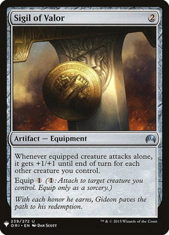 Sigil of Valor (ORI-239)