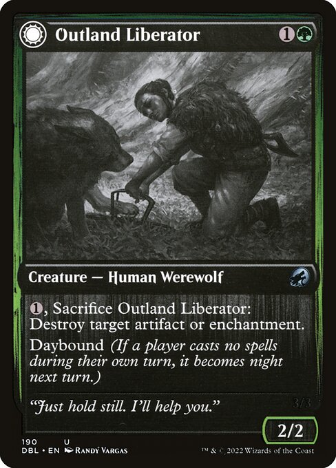 Outland Liberator // Frenzied Trapbreaker - Nonfoil