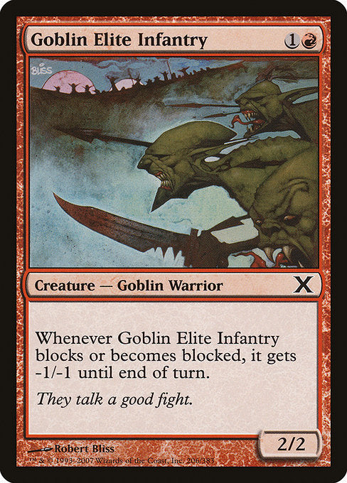 Goblin Elite Infantry - Nonfoil