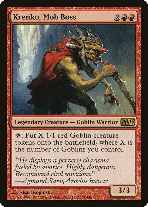 Krenko, Mob Boss - Nonfoil