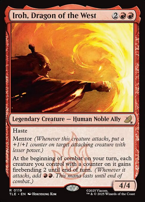 Iroh, Dragon of the West - Nonfoil