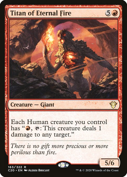Titan of Eternal Fire - Nonfoil