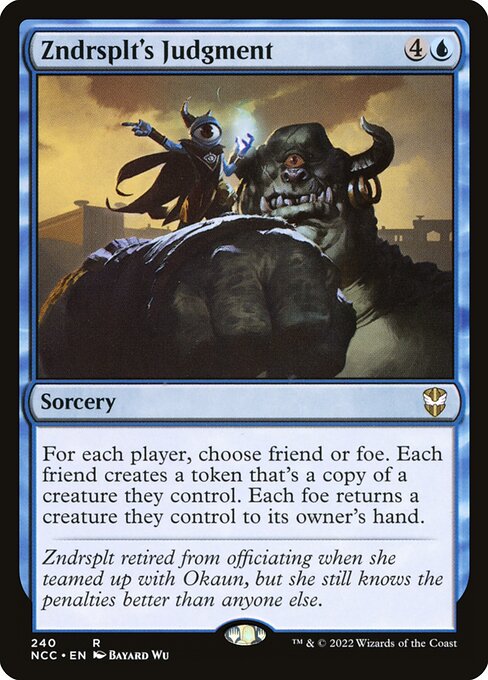 Zndrsplt's Judgment - Nonfoil