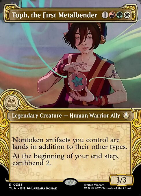 Toph, the First Metalbender - Nonfoil