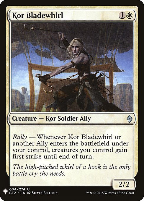 Kor Bladewhirl - Nonfoil