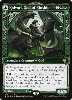 Kolvori, God of Kinship // The Ringhart Crest (Showcase)