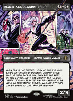 Black Cat, Cunning Thief (Borderless - Panel)