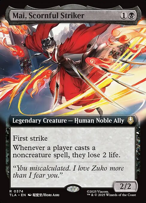 Mai, Scornful Striker - Nonfoil