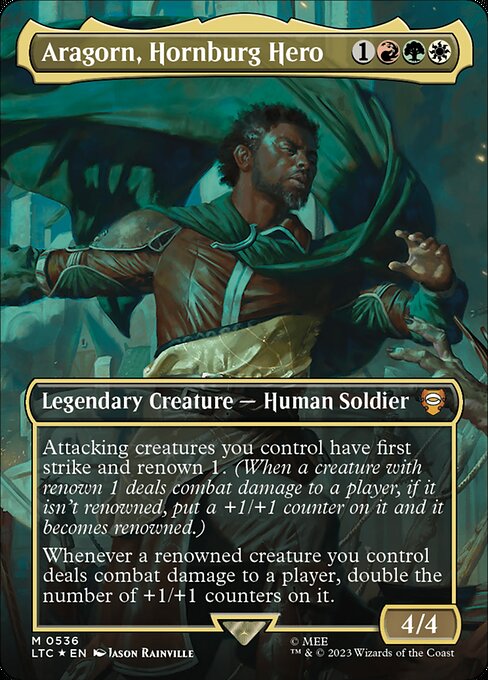 Aragorn, Hornburg Hero - Foil