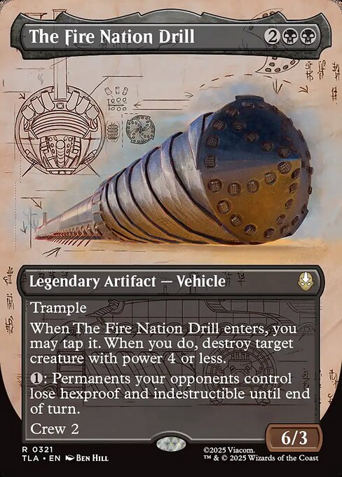The Fire Nation Drill - Nonfoil