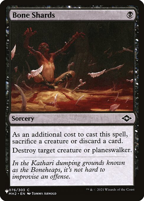 Bone Shards - Nonfoil