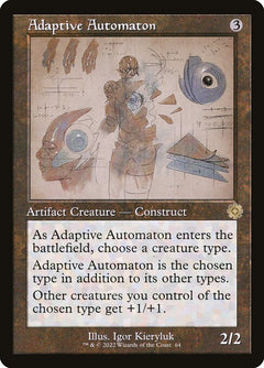 Adaptive Automaton (Retro Schematic Frame)