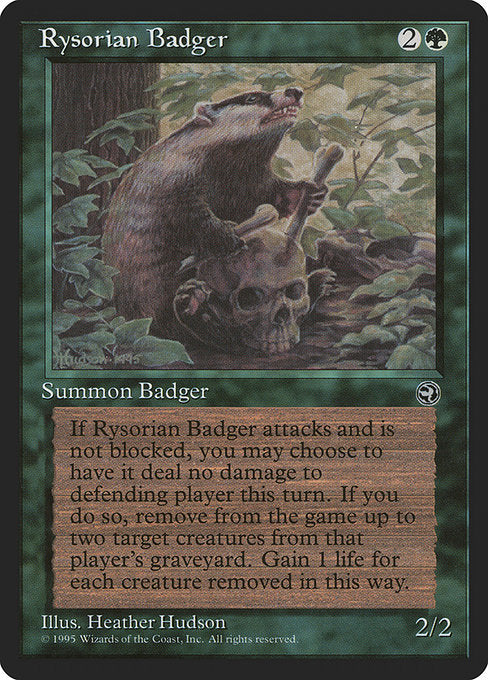 Rysorian Badger - Nonfoil