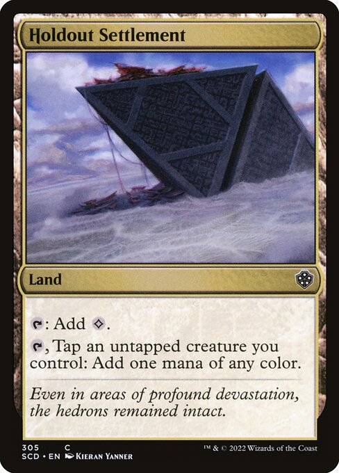 Holdout Settlement - Nonfoil