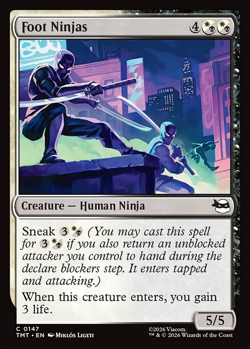 Foot Ninjas - Nonfoil