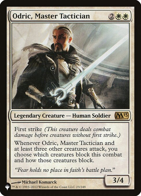 Odric, Master Tactician - Nonfoil