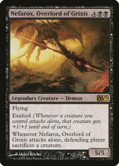 Nefarox, Overlord of Grixis - Nonfoil