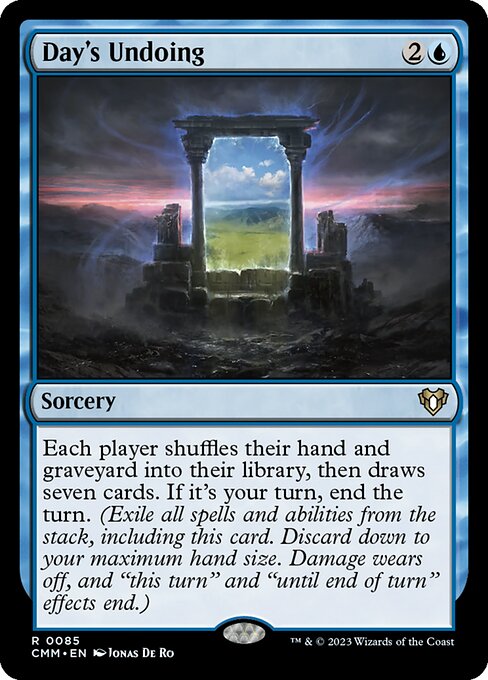 Day's Undoing - Nonfoil