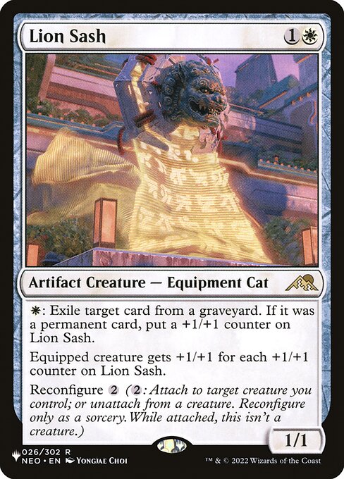 Lion Sash - Nonfoil