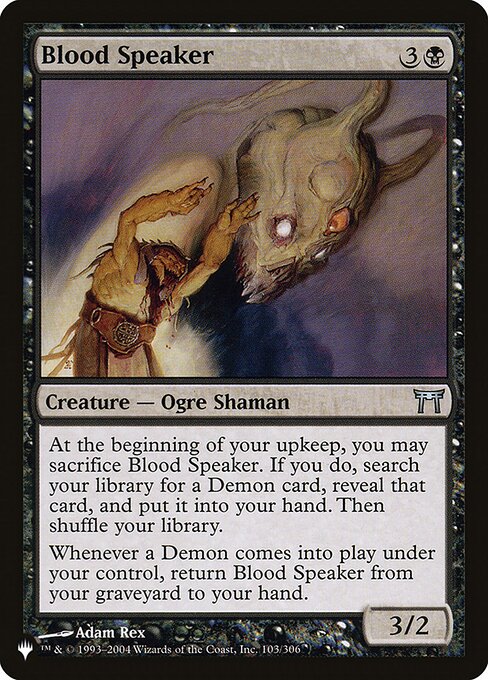 Blood Speaker - Nonfoil