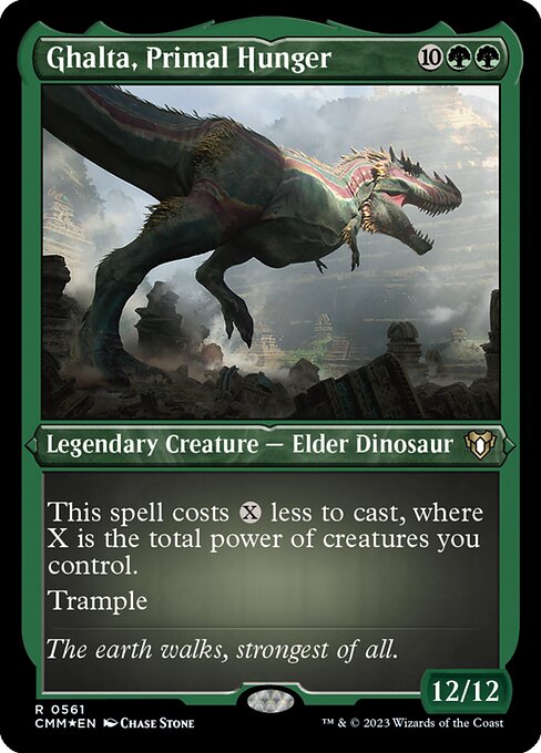 Ghalta, Primal Hunger - Etched