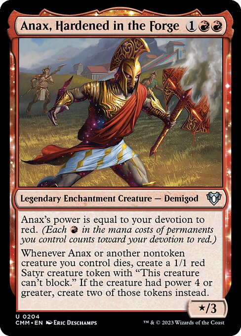 Anax, Hardened in the Forge - Nonfoil
