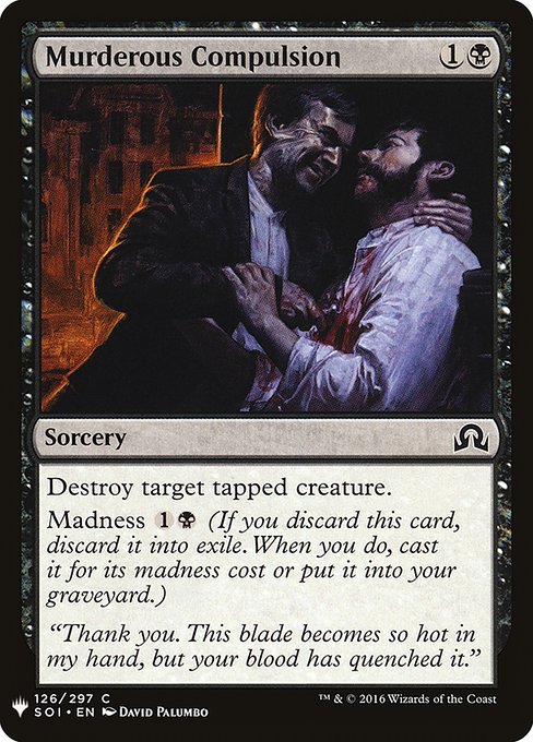 Murderous Compulsion - Nonfoil