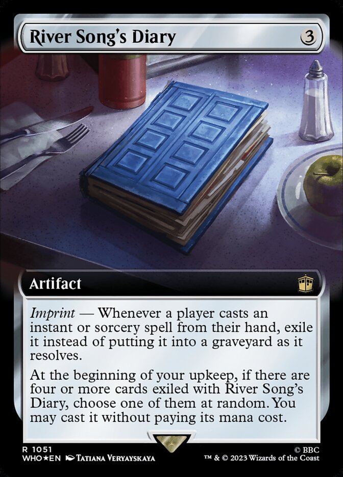 River Song's Diary (Extended Art - Surge Foil)