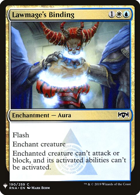 Lawmage's Binding - Nonfoil