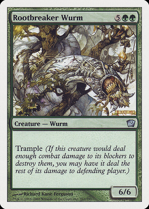 Rootbreaker Wurm - Nonfoil