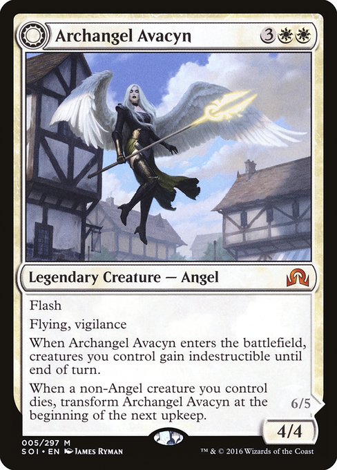 Archangel Avacyn // Avacyn, the Purifier - Nonfoil
