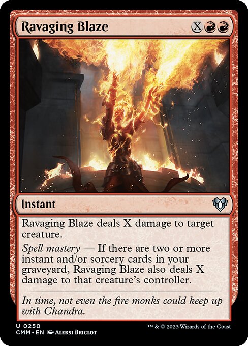 Ravaging Blaze - Nonfoil