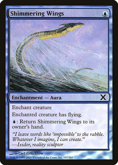Shimmering Wings - Foil