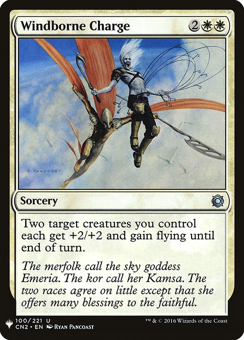 Windborne Charge - Nonfoil