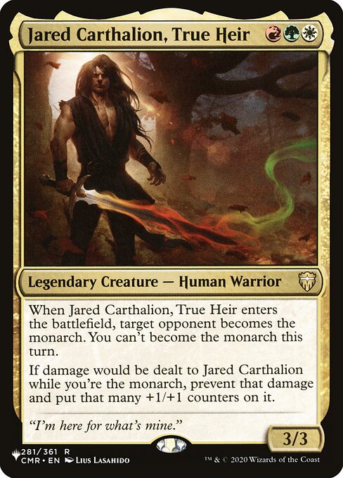 Jared Carthalion, True Heir - Nonfoil