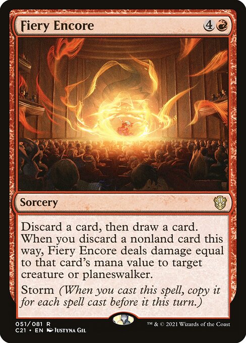 Fiery Encore - Nonfoil
