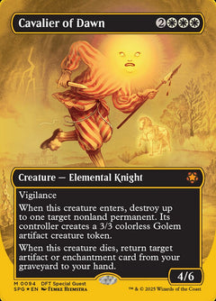 Cavalier of Dawn (Special Guests - First Place Foil)