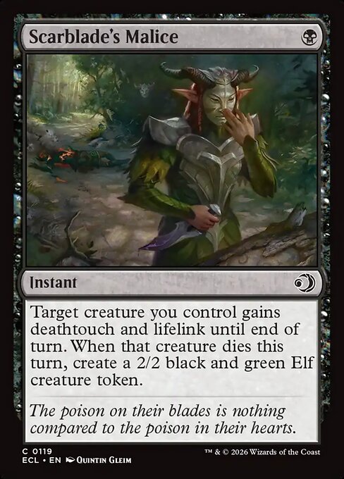 Scarblade's Malice - Nonfoil