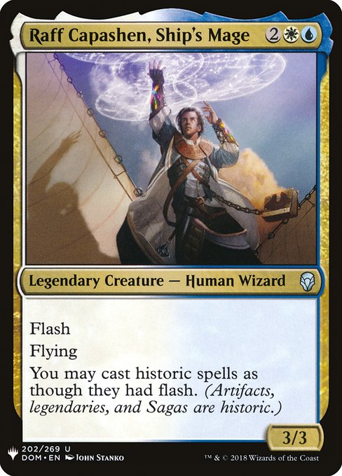 Raff Capashen, Ship's Mage - Nonfoil