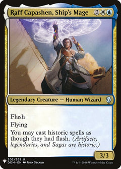 Raff Capashen, Ship's Mage (DOM-202)