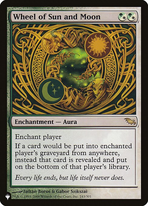 Wheel of Sun and Moon - Nonfoil
