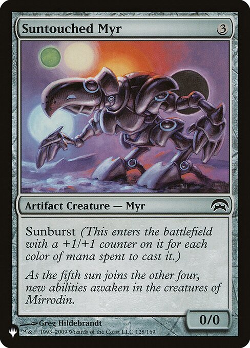 Suntouched Myr - Nonfoil